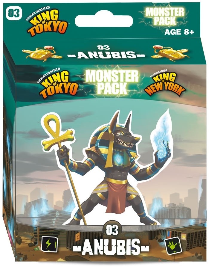 teer klem textuur King of Tokyo - Monster pack Anubis - kopen bij Spellenrijk.nl