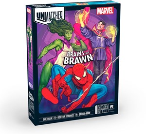 Afbeelding van het spelletje Unmatched Marvel: Brains and Brawn