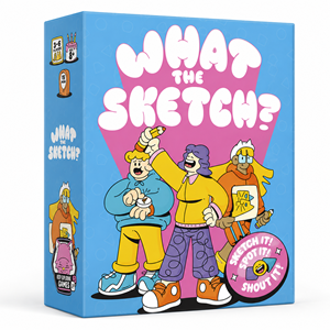 Alley Cat Games What The Sketch℃ - Party Game