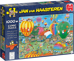 Afbeelding van het spelletje Jan van Haasteren - Hoera, Nijntje 65 jaar Puzzel (1000 stukjes)