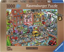 Time Travel 3 - Modern Time Puzzel (1000 stukjes)