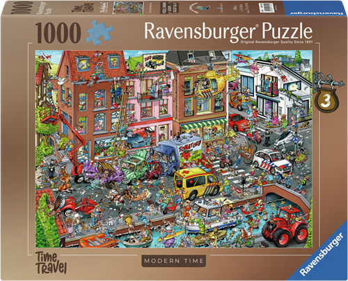 Time Travel 3 - Modern Time Puzzel (1000 stukjes)