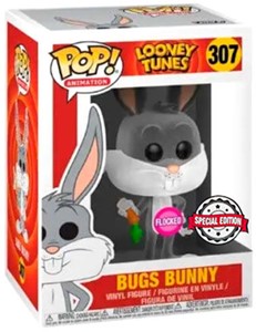 Afbeelding van het spel Funko Pop! - Looney Tunes Bugs Bunny Flocked #307
