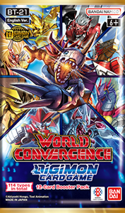 Bandai Digimon TCG World Convergence Booster