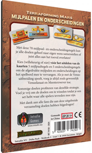 Terraforming Mars - Mijlpalen en Onderscheidingen (NL)