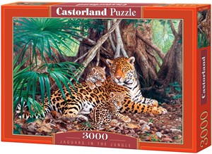 Afbeelding van het spel Jaguars In The Jungle Puzzel (3000 stukjes)