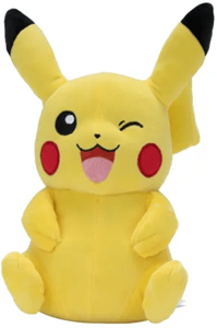 Pok&eacute;mon Pokemon - Sitting Pikachu Knuffel (30cm)