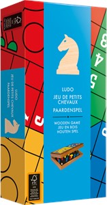 Afbeelding van het spel Paardenspel Opvouwbaar (Ludo)