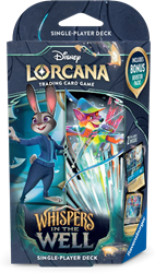 Disney Lorcana TCG - Whispers in the Well: Starter Deck - Judy Hopps & Robin Hood (incl. Boosterpack)