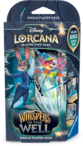 Disney Lorcana TCG - Whispers in the Well: Starter Deck - Judy Hopps Robin Hood (incl. Boosterpack)