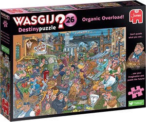 SpellenRijk Wasgij Destiny 26 - Organic Overload! (1000 stukjes) aanbieding