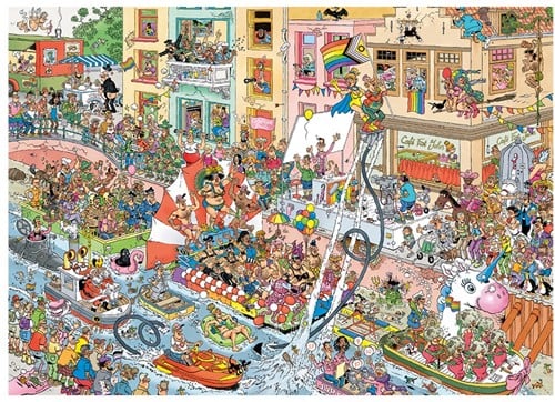 Jan van Haasteren - Celebrate Pride! Puzzel (1000 stukjes)-2