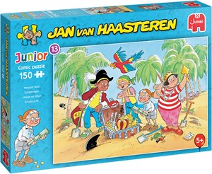 Jan van Haasteren Junior 13 - Schatzoeken Puzzel (150 stukjes)