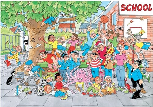 Jan van Haasteren Junior 15 - De Klassenfoto Puzzel (360 stukjes)-2