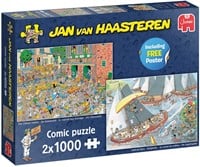 Jan van Haasteren - Hollandse Tradities - (2x1000 stukjes)