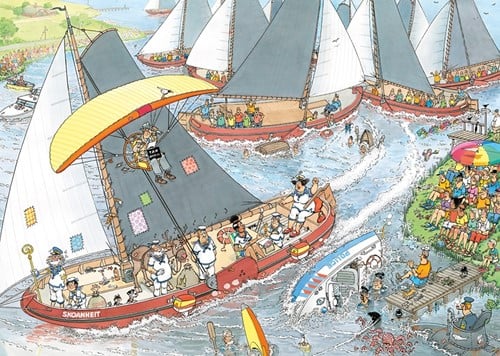 Jan van Haasteren - Hollandse Tradities - (2x1000 stukjes)-3