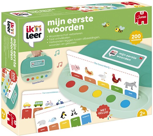 Ik leer - Mijn eerste woorden; Ik leer (Ontdekken) - Educatief speelgoed voor peuters van Jumbo