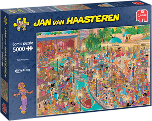 Afbeelding van het spelletje Jan van Haasteren - Fata Morgana Efteling (5000 stukjes)