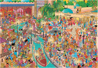 Jan van Haasteren - Fata Morgana Efteling (5000 stukjes)-2
