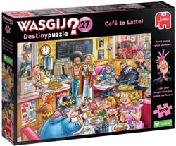 Wasgij Destiny 27 - De Koffieshop Puzzel (1000 stukjes)