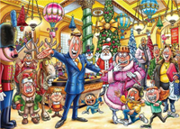 Wasgij Christmas 21 - Een feestelijke make-over! Puzzel (2x 1000 stukjes)-2
