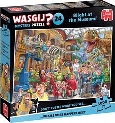 Wasgij Mystery 24 - Paniek in het Museum (1000 stukjes)