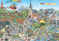 Jan van Haasteren - Rondje Texel Puzzel (1000 stukjes)-2