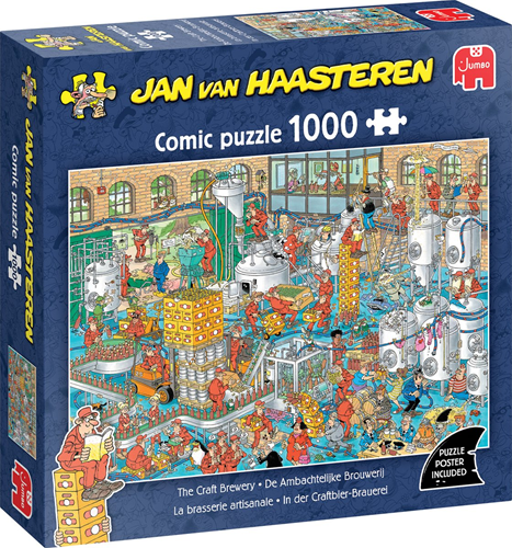 Jan van Haasteren - De Ambachtelijke Brouwerij Puzzel (1000 stukjes)