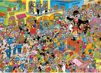 Jan van Haasteren - Dia de los Muertos Puzzel (1000 stukjes)-2