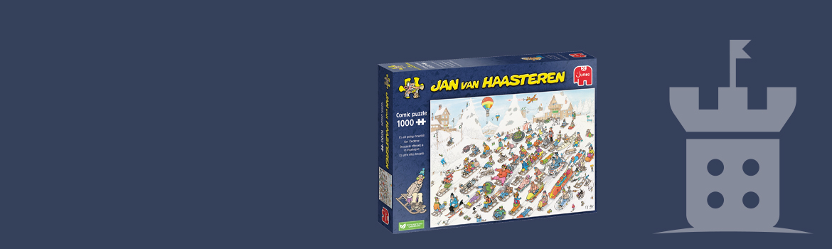 Jan van Haasteren - Van Onderen Puzzel (1000 stukjes)