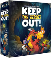 Keep the heroes out! - Boardgame