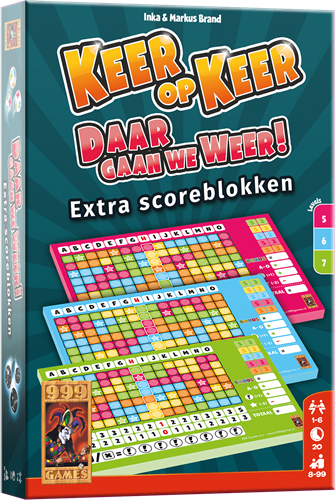 Keer op Keer - Scoreblok Level 5/6/7 (3 stuks)