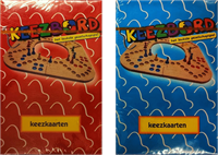 Keezbord Keezkaarten (Rood of Blauw)