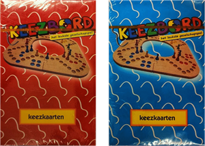 Keezbord Keezkaarten Rood of Blauw