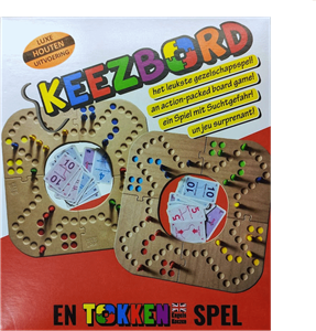 Keezbord 4 6 Personen Hout