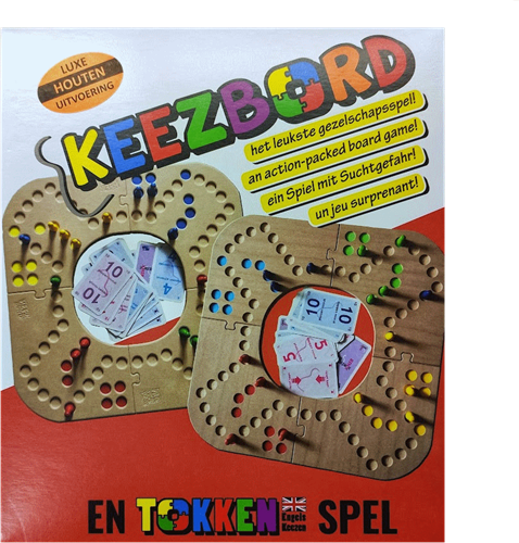 Keezbord 4-6 Personen Hout