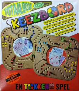 Keezbord Totaalbox Hout