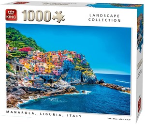 Afbeelding van het spelletje Manarola, Liguria, Italy Puzzel (1000 stukjes)