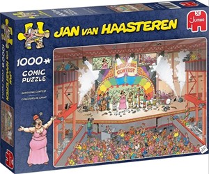 Afbeelding van het spelletje Jan van Haasteren - Eurosong Contest Puzzel (1000 stukjes)