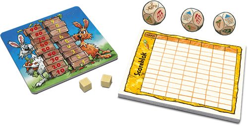 Konijnen Hokken - Dobbelspel-2