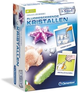 Clementoni Wetenschap Spel Fluorescerende Kristallen clementoni kopen in de aanbieding