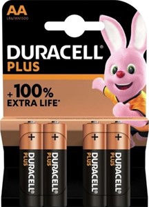 Afbeelding van het spel Batterijen Duracell Plus MN 1500 AA