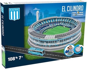 Afbeelding van het spel Racing - El Cilindro 3D Puzzel (108 stukjes)