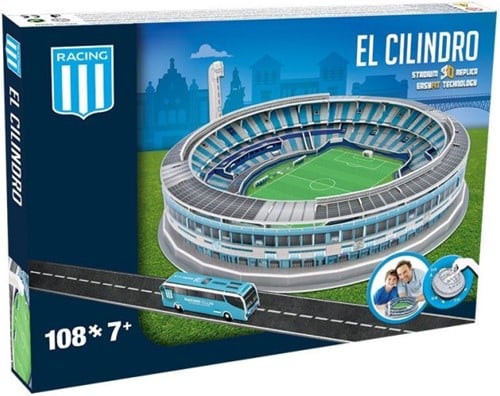 Racing - El Cilindro 3D Puzzel (108 stukjes)