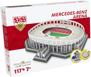 Afbeelding van het spelletje Stuttgart - Mercedes-Benz Arena 3D Puzzel (117 stukjes)