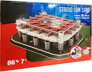 Afbeelding van het spel AC Milan - San Siro 3D Stadion (86 stukjes)