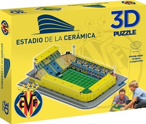 Afbeelding van het spelletje Villarreal - De La Ceramica 3D Puzzel (98 stukjes)