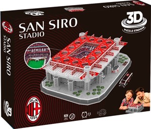 Afbeelding van het spelletje AC Milan - San Siro 3D Puzzel (98 stukjes)