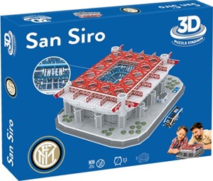 Afbeelding van het spelletje Inter Milan - Giuseppe Meazza 3D Puzzel (98 stukjes)