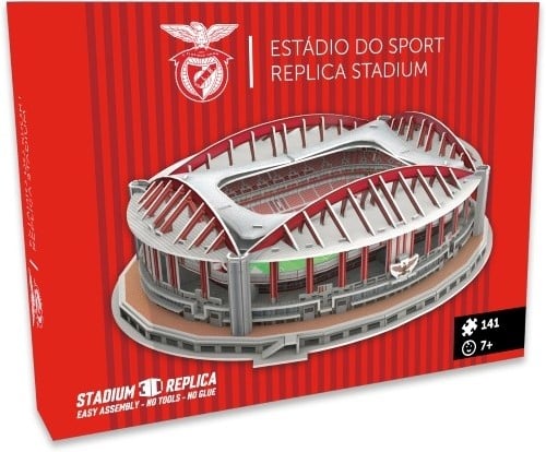 Benfica - Estadio Da Luz 3D Puzzel (141 stukjes)